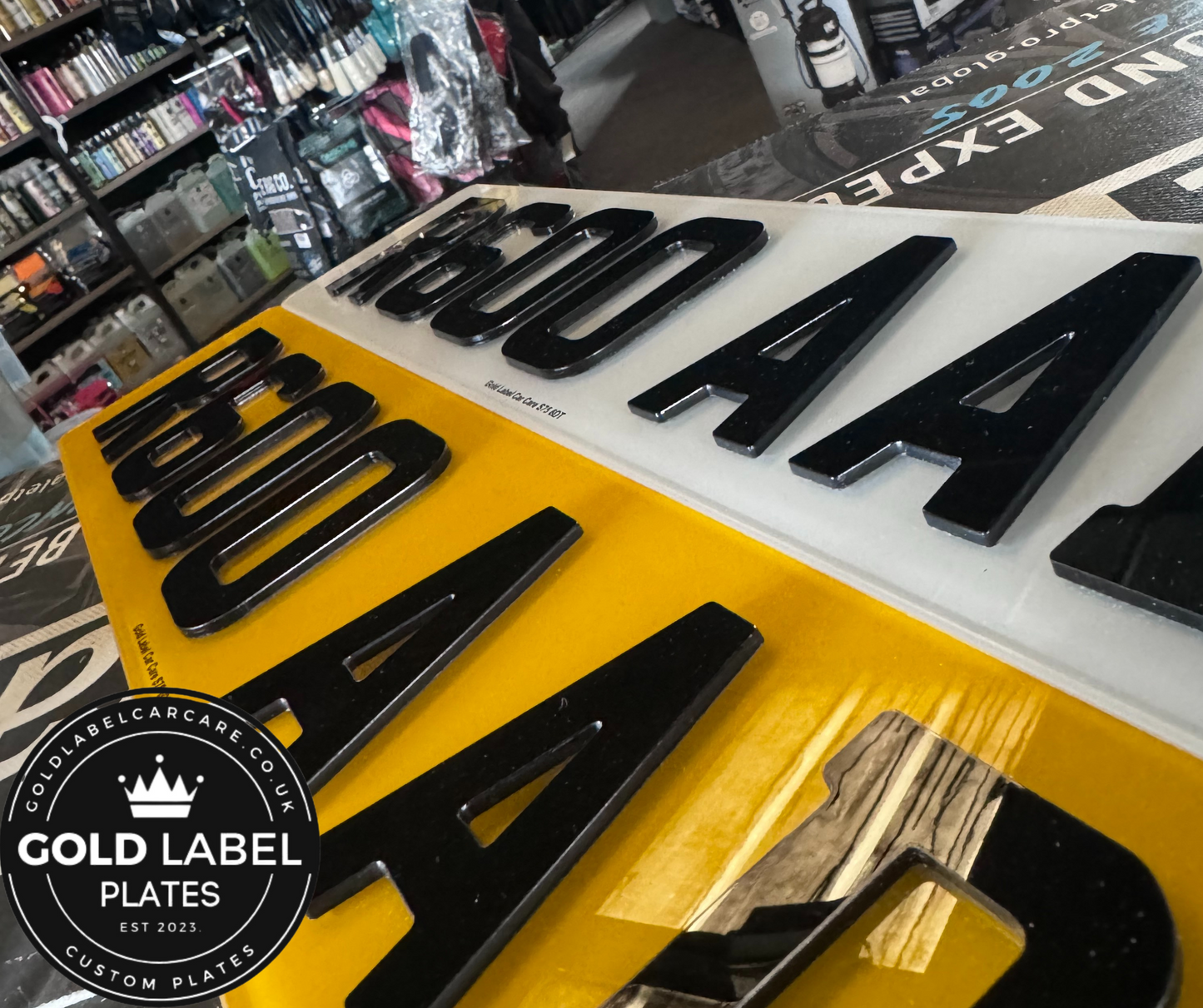 4D 3MM | Customise Your Plates